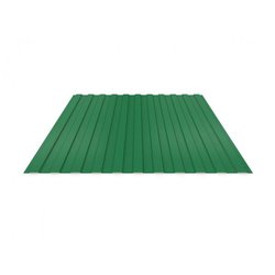 Профнастил С-10*1100*6000 толщ. 0,45мм RAL6005 (Зелёный мох)