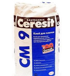 Клей СМ-9, 25кг. Церезит