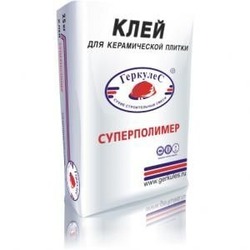 Клей д/плитки Суперполимер Геркулес 12 кг